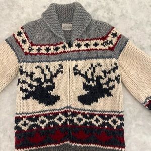 Buffalo wool sweater